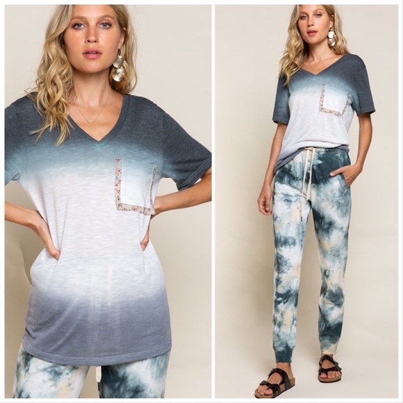 POL Not so Basic Hand Dyed Knit Top - Picture 7 of 14